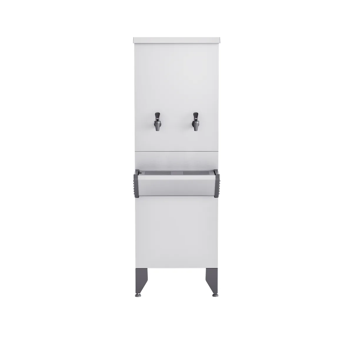 Imagem oficial de produto da Aquamax: bebedouro industrial em aço inox.